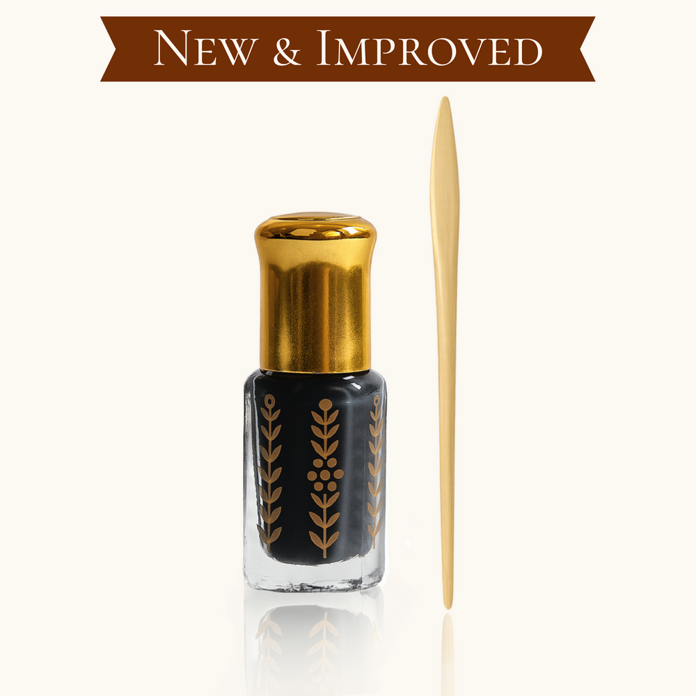 Moroccan Kohl Set | Natural Eyeliner Made with Almonds and Olive Oil | Applicator Included