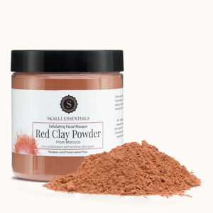 Pure Moroccan Red Clay for Combination and Sensitive Skin