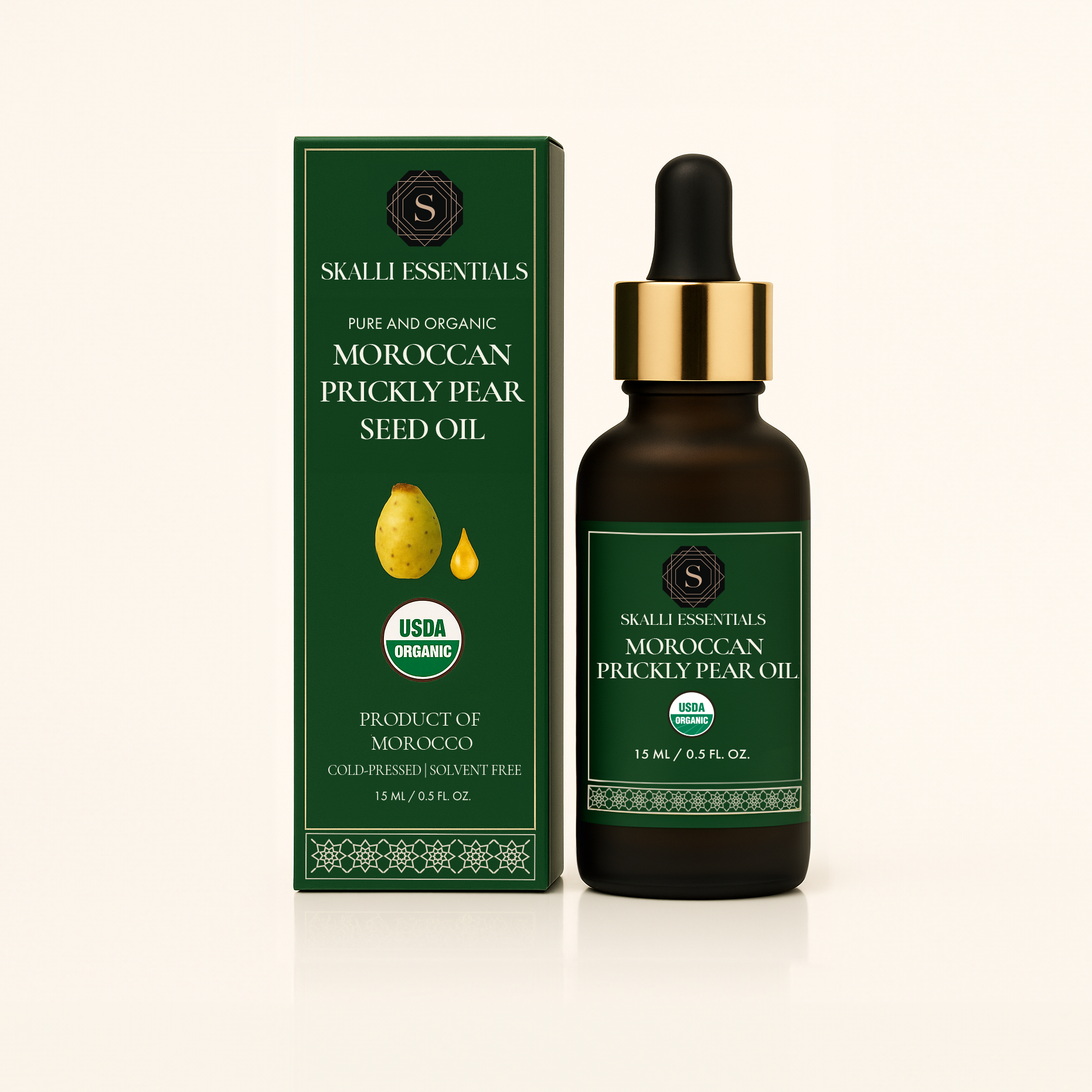 Shop Moroccan Prickly Pear Seed Oil – 15ml for Skin Renewal