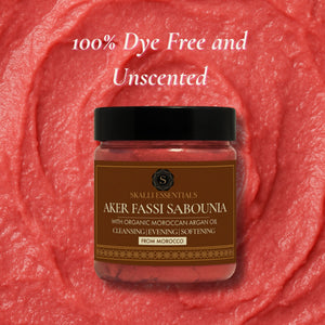 Aker Fassi Sabounia | Revitalizing Moroccan Aker Fassi Sabounia with Argan Oil | Dye-Free