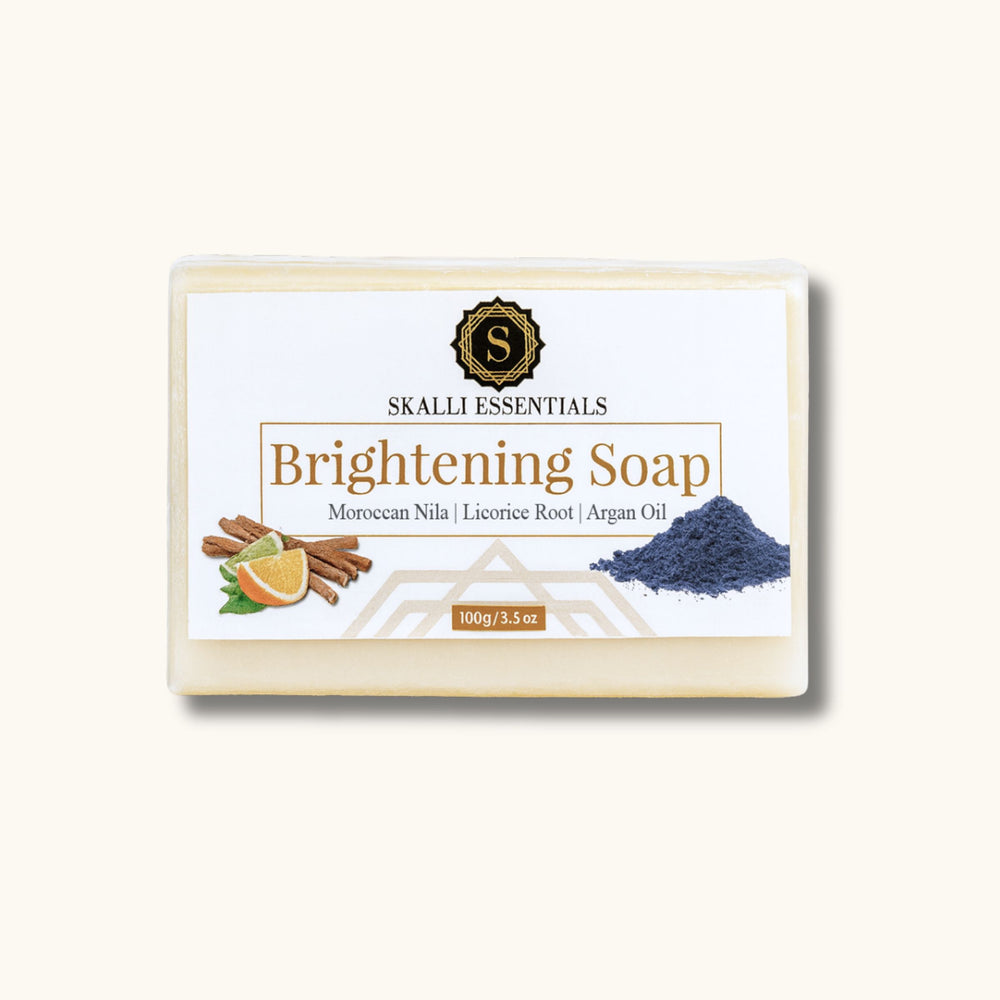 Brightening Soap Bar | With Moroccan Nila, Licorice Root, and Orange Peel Extract