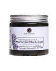 Moroccan Black Soap with Lavender Essential Oil