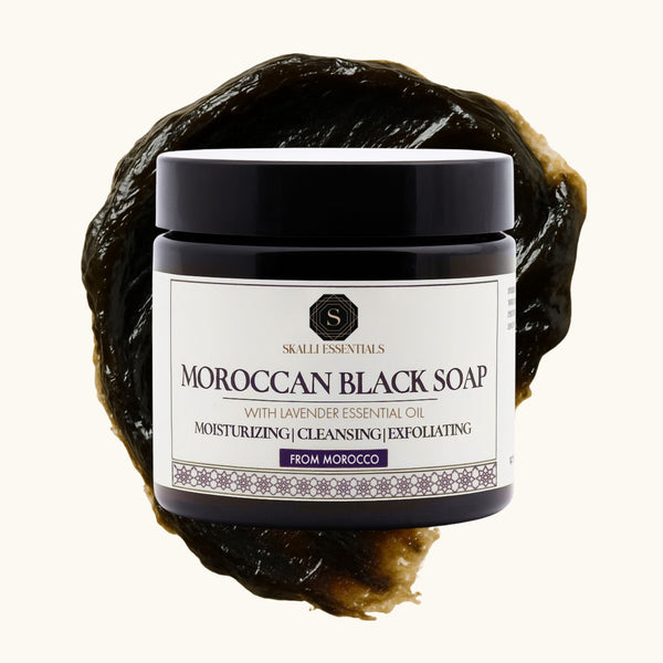 Authentic Moroccan Black Soap  | Your Choice of Scent