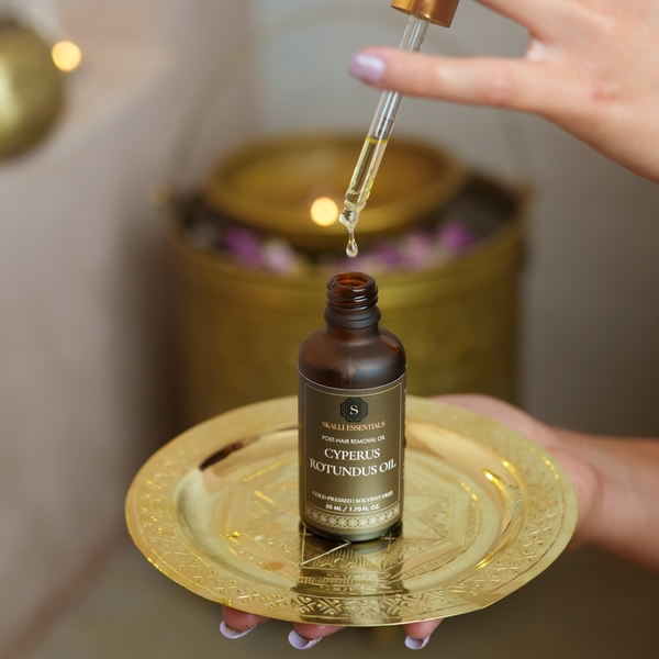 Cyperus Rotundus Oil from Morocco | Slows Unwanted Hair Regrowth
