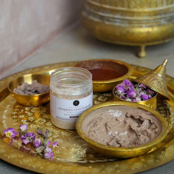 Moroccan Ghassoul Clay Powder | Ancient Skin Detox Mask