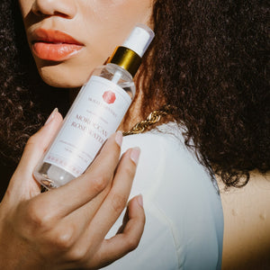 Pure Moroccan Rose Water from Damask Roses | Steam-distilled and Alcohol-free