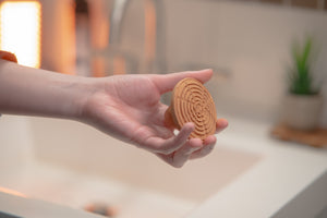 Moroccan M'hekka Terracotta Clay Pumice Stone