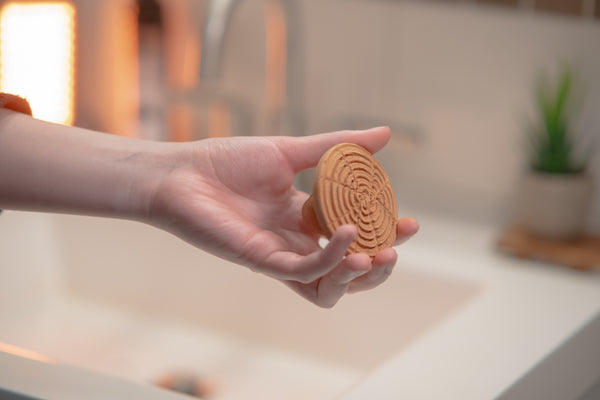 Moroccan M'hekka Terracotta Clay Pumice Stone