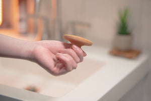 Moroccan M'hekka Terracotta Clay Pumice Stone
