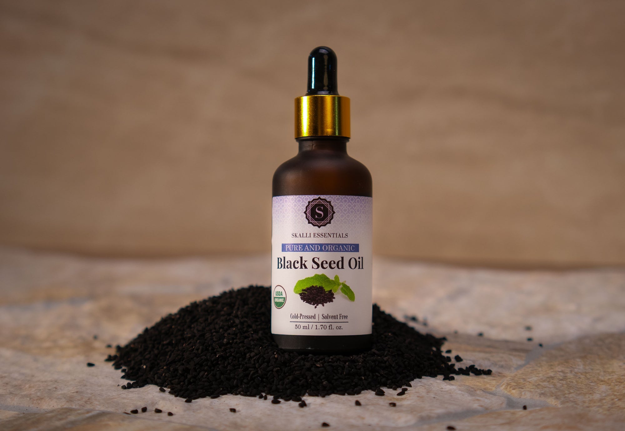 Organic Cold-Pressed Moroccan Black Seed Oil | For Skin and Health