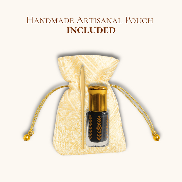 Moroccan Kohl Set | Natural Eyeliner Made with Almonds and Olive Oil | Applicator Included