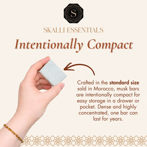 Moroccan Musk Bar | Natural Fragrance Bar | Your Choice of Scent