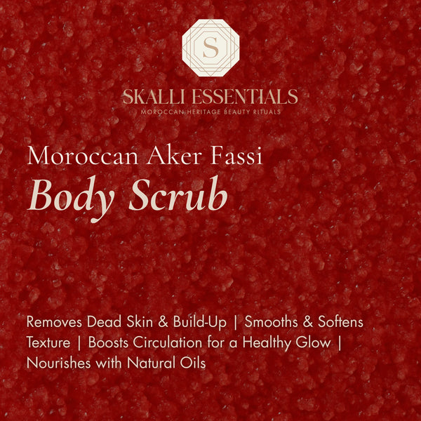 Aker Fassi Scrub | Honey, Argan oil, Citrus Peel