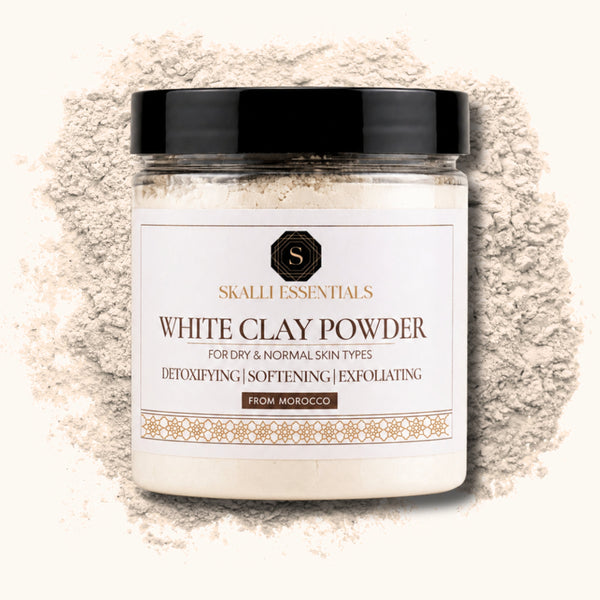 Buy Pure Moroccan White Clay – Gentle Cleanser for Dry Skin