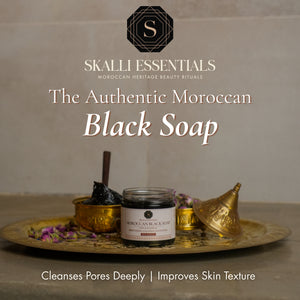 Authentic Moroccan Black Soap  | Your Choice of Scent