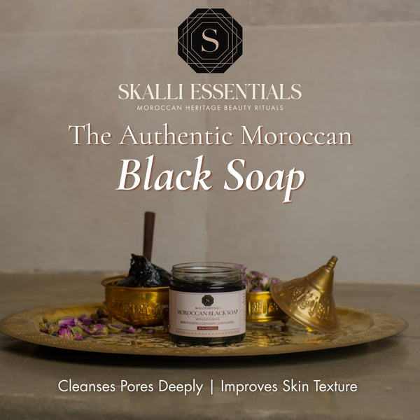 Authentic Moroccan Black Soap  | Your Choice of Scent