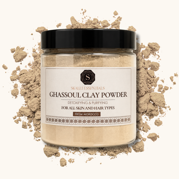Moroccan Ghassoul Clay Powder | Ancient Skin Detox Mask