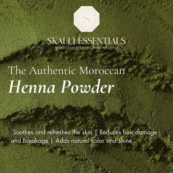 Pure Henna Powder from Morocco | For Hair & Skin