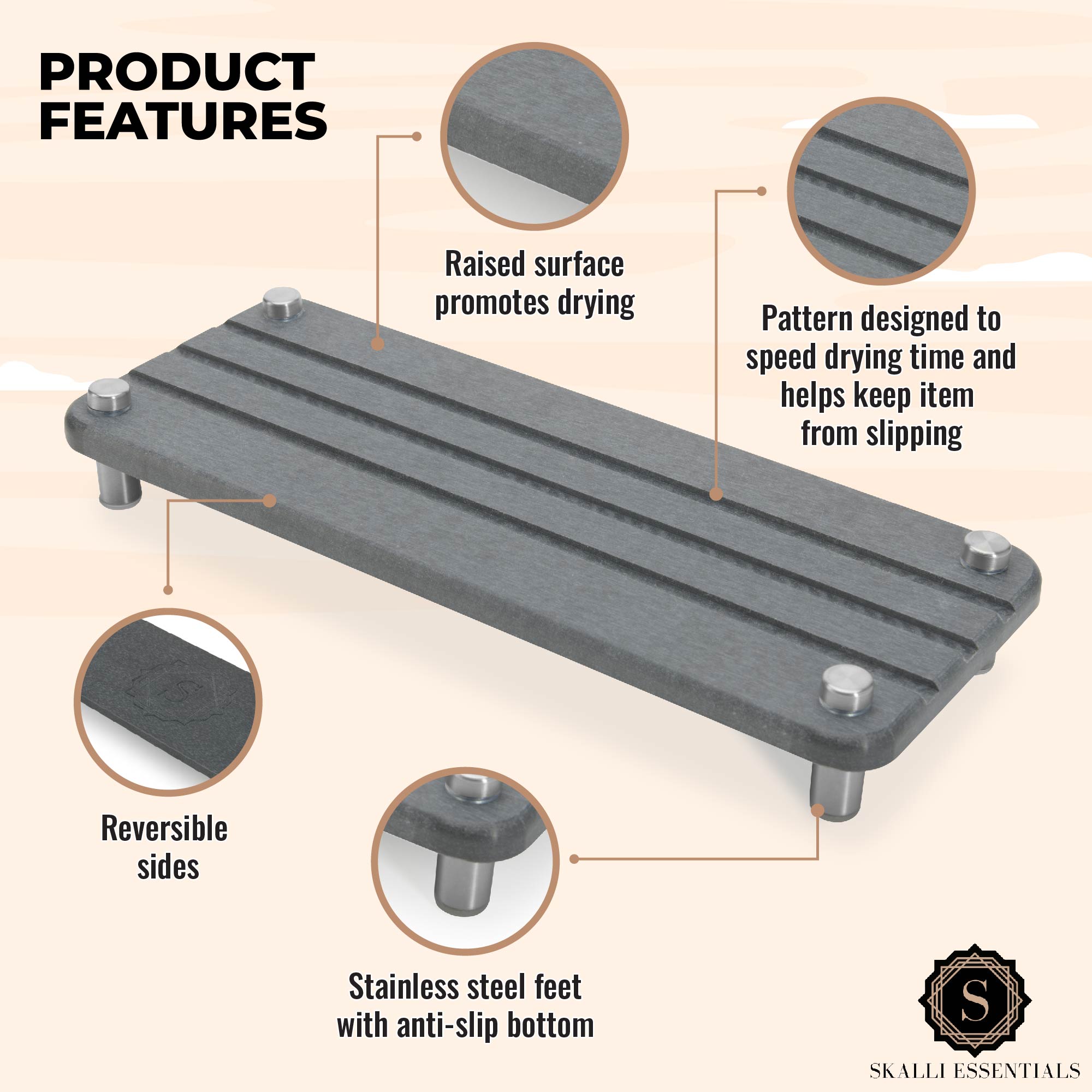 Instant Dry Sink Caddy Organizer