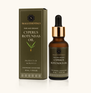 Pure Cyperus Rotundus Oil from Morocco | Slows Unwanted Hair Regrowth