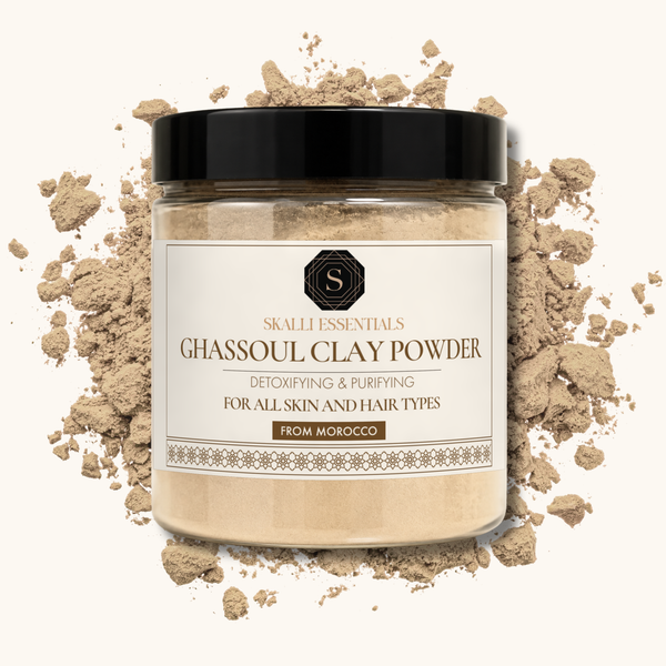 Moroccan Ghassoul Clay Powder | Ancient Skin Detox Mask