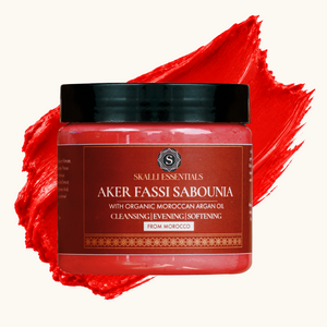 Aker Fassi Sabounia | Revitalizing Moroccan Aker Fassi Sabounia with Argan Oil | Dye-Free