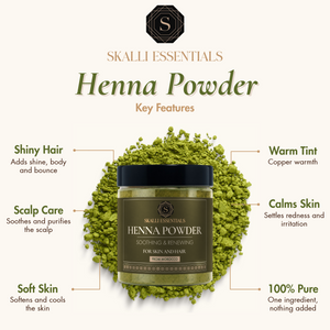 Pure Henna Powder from Morocco | For Hair & Skin