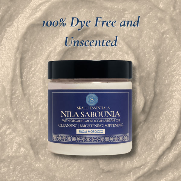 Nila Sabounia | Brightening Moroccan Nila Sabounia with Argan Oil | Dye-Free
