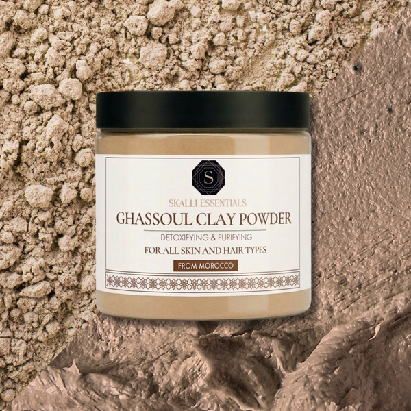 Moroccan Ghassoul Clay Powder | Ancient Skin Detox Mask