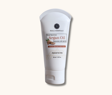 Natural Argan Oil Sunscreen with Spf 50