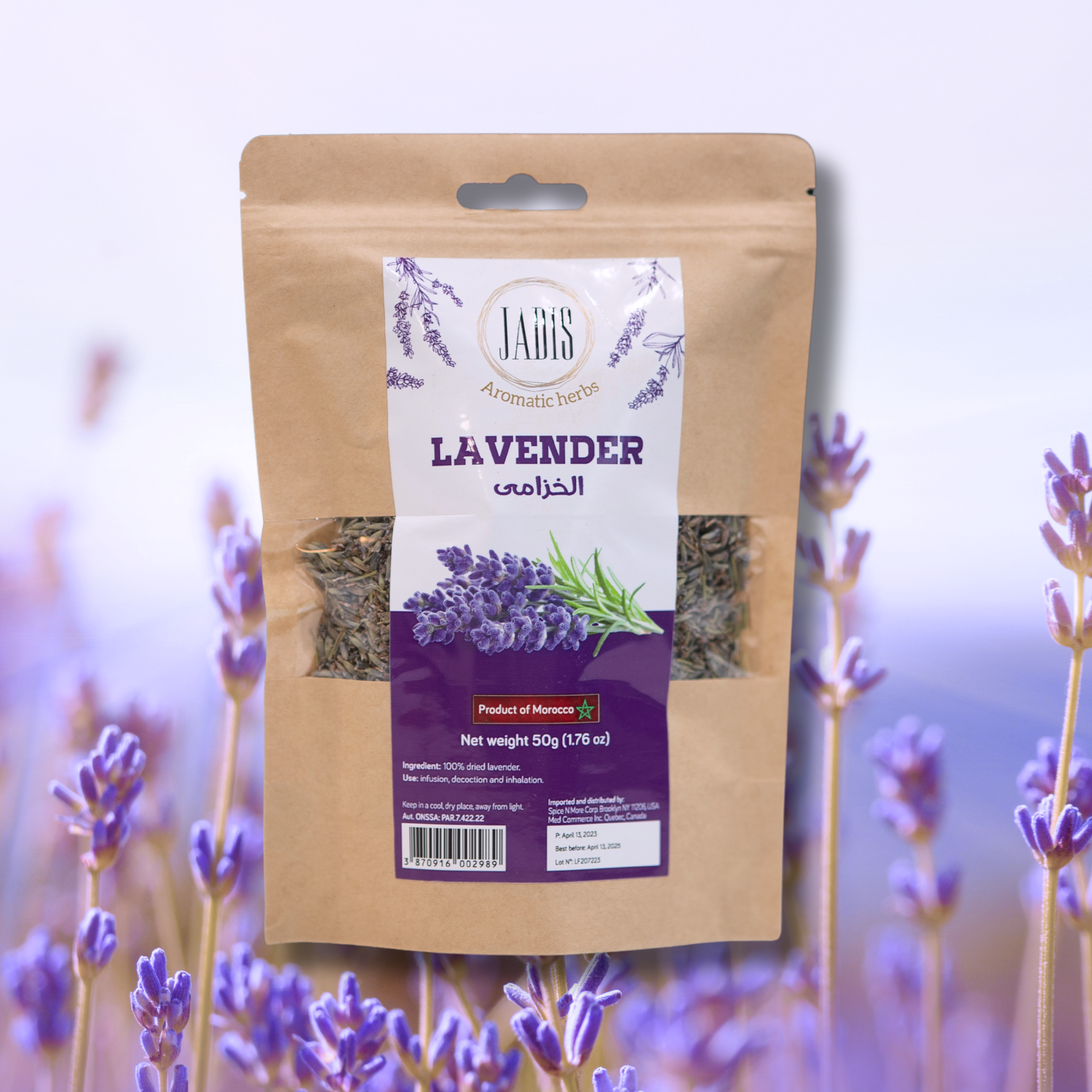 Jadis Moroccan Dried Lavender