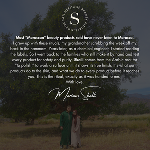 A note from our founder, Mariam Skalli - Skalli Essentials, Moroccan heritage beauty