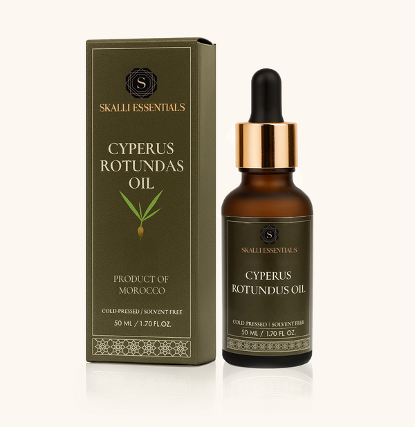 Cyperus Rotundus Oil from Morocco | Slows Unwanted Hair Regrowth