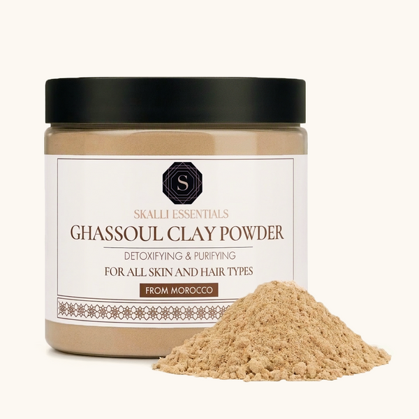 Moroccan Ghassoul Clay Powder | Ancient Skin Detox Mask