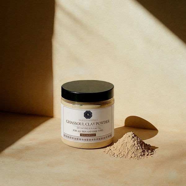 Moroccan Ghassoul Clay Powder | Ancient Skin Detox Mask