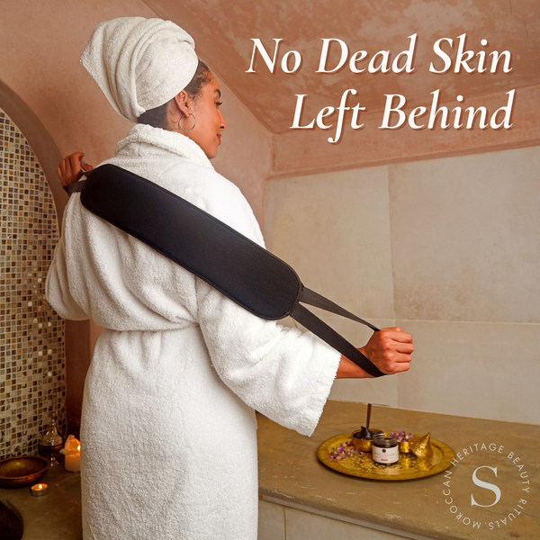 Kessa for Back | Hammam Back Scrubber to Remove Dead Skin | Durable Material