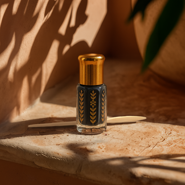 Moroccan Kohl Set | Natural Eyeliner Made with Almonds and Olive Oil | Applicator Included