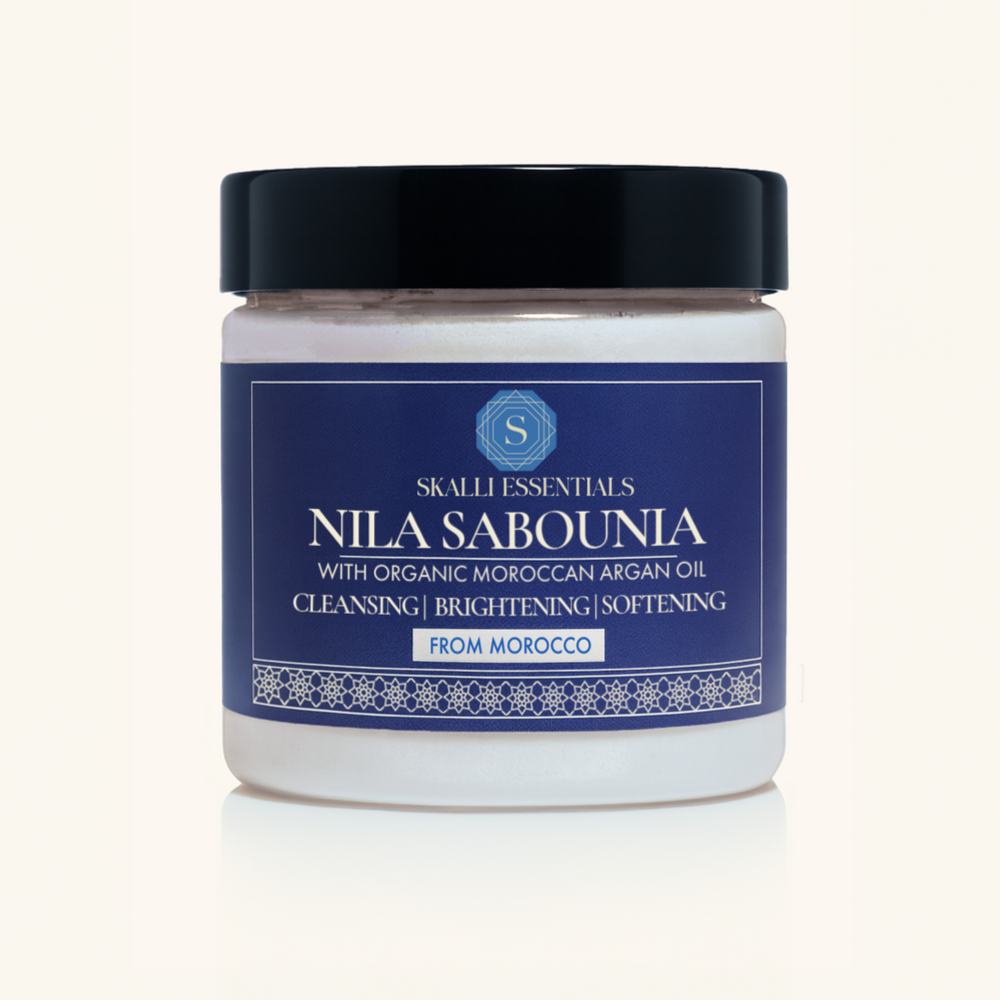 Nila Sabounia | Brightening Moroccan Nila Sabounia with Argan Oil | Dye-Free
