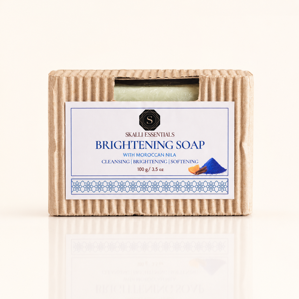 Brightening Soap Bar | With Moroccan Nila, Licorice Root, and Orange Peel Extract